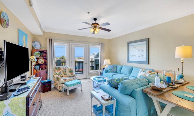 Kill Devil Hills Condominio | Condominio bien equipado al otro lado de la calle de la playa! ¡Piscina, vistas y más! (SP202 - Sea Grace)