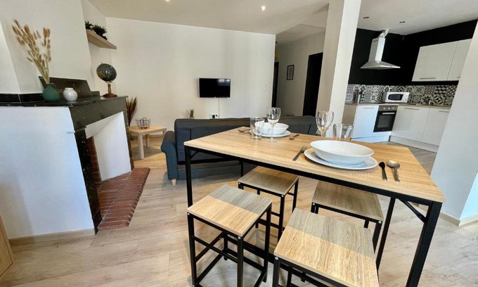 Pamiers Apartamento | Spacieux Appartement Lumineux Cœur De Ville