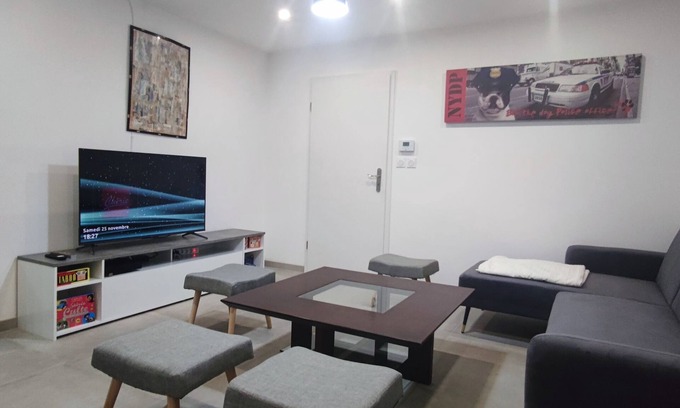 Guebwiller Apartamento | Spacieux et Serein Avec Patio, Barbecue et Wifi