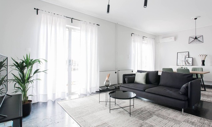 Marousi Apartamento | Amplio apartamento 1BD cerca de HELEXPO Marousi