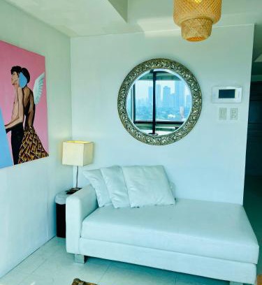 Wack-Wack Greenhills Apartamento | Spacious 1BR steps to Megamall Ortigas City View