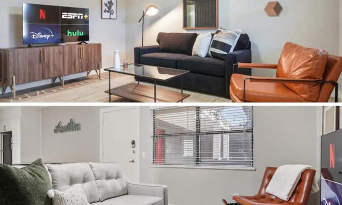 Brentwood Apartamento | Spacious 2 Apt Combo Sleeps 12 Pool and Pets