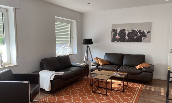 Wildeshausen Apartamento | Spacious 2-room apartment on the first floor with sun terrace