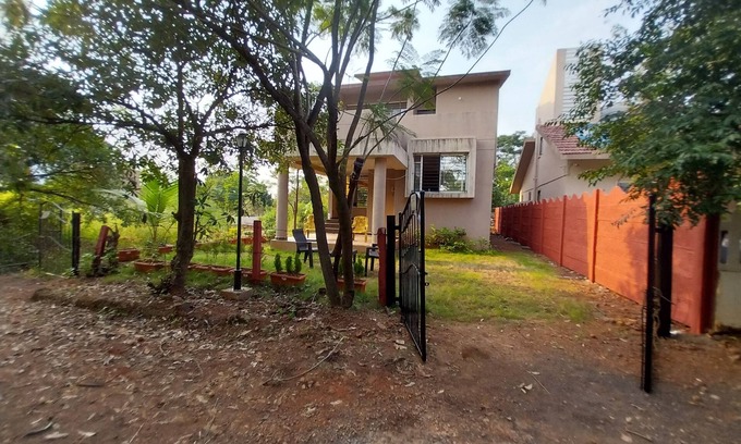 Karjat Casa | Spacious 3bhk Bungalow with Party Terrace, Porch seating and Clubhouse