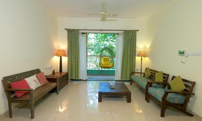 Betim Apartamento | Spacious 3BR Oasis with Wi-Fi short Drive to Panjim & Casinos C1-101