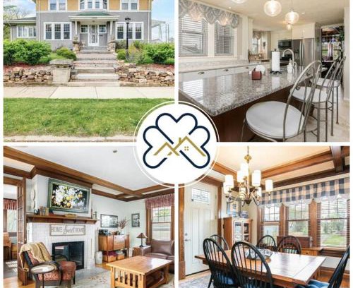 Northeast South Bend Apartamento | Spacious 4-Bedroom Home 1 Mile to Notre Dame Stadium