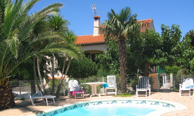 Ceret Villa | Villa de 4 dormitorios con piscina en Pirineos Mediterráneo