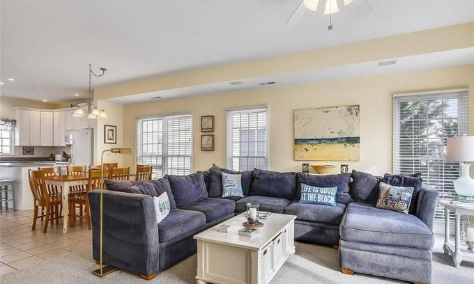 Bethany Beach Apartamento | Spacious 4BR Townhome near the Ocean
