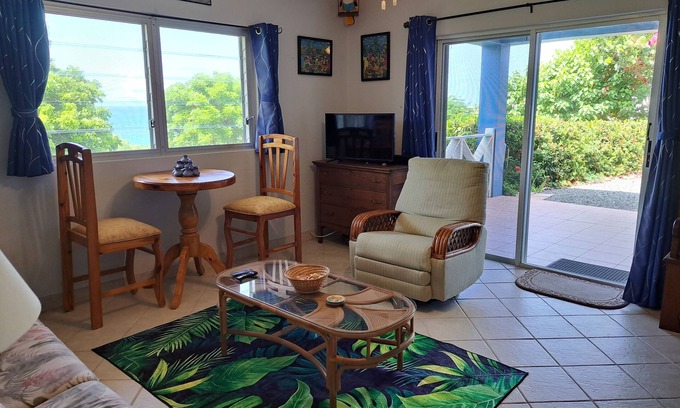 Estate Shoys Apartamento | Spacious apartment near Christiansted & beaches with ocean views of Buck Island.