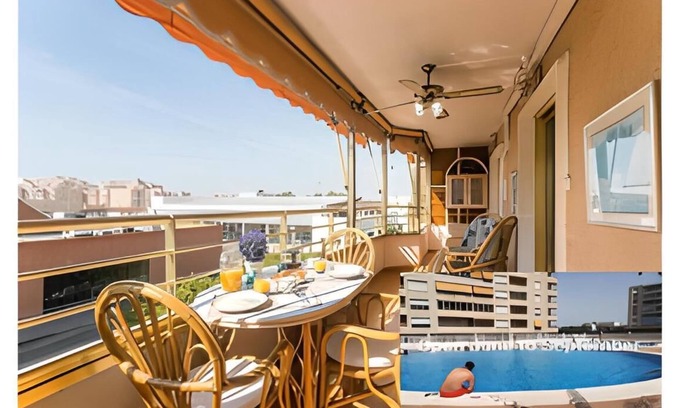 Santa Pola Apartamento | Amplio Apartamento con Piscina y 2 parkings