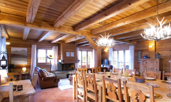 Les Deux Alpes Chalet De Esquí | Amplio chalet 15 plazas, 7 hab, sauna y jacuzzi