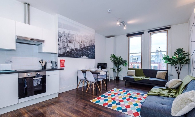 Leeds Apartamento | Spacious City Centre Retreat in Leeds City Centre