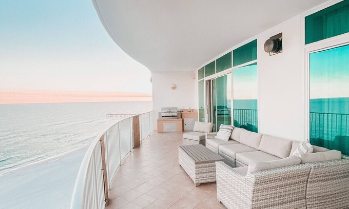 Orange Beach Condominio | Frente a la playa de lujo, lugar turquesa, limpio, espacioso, cargado con todo.