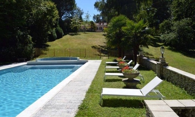 Brossac Casa | Spacious country home with annex, pool, huge garden & own forest for 14 guests.