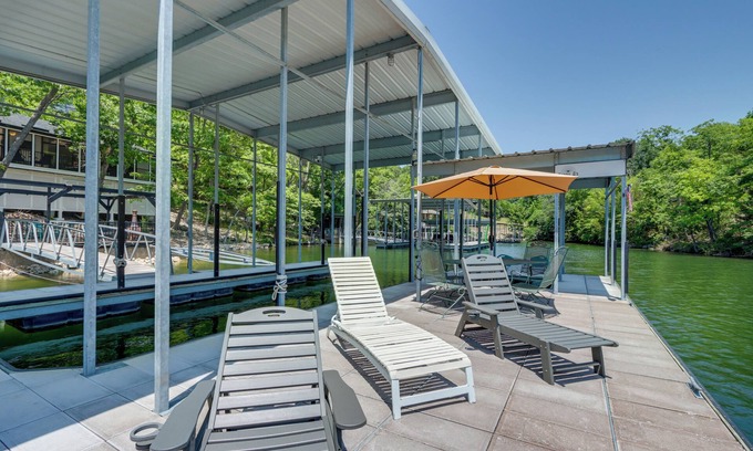 Osage Beach Casa | Spacious Decks & Dock: Margaritaville Home!