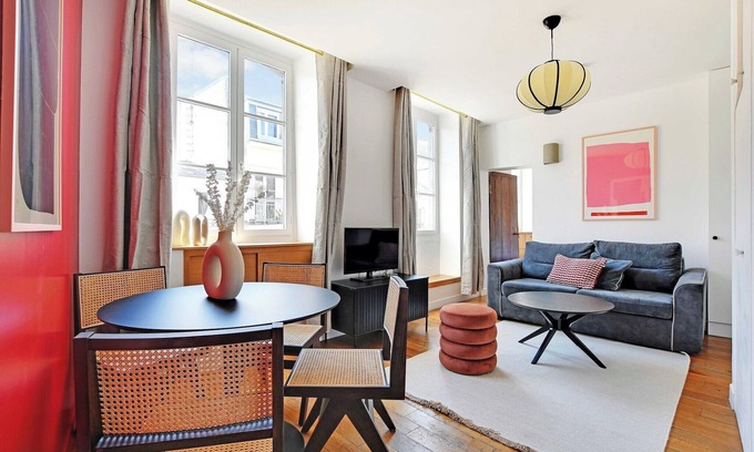 Saint-Gervais Apartamento | Amplio dúplex - 2HAB/6P - Le Marais