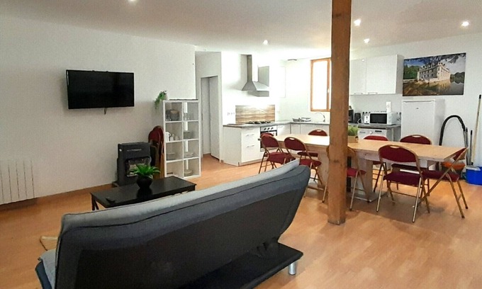 Azay-le-Rideau Apartamento | Spacious duplex 6 Bedrooms /Azay
