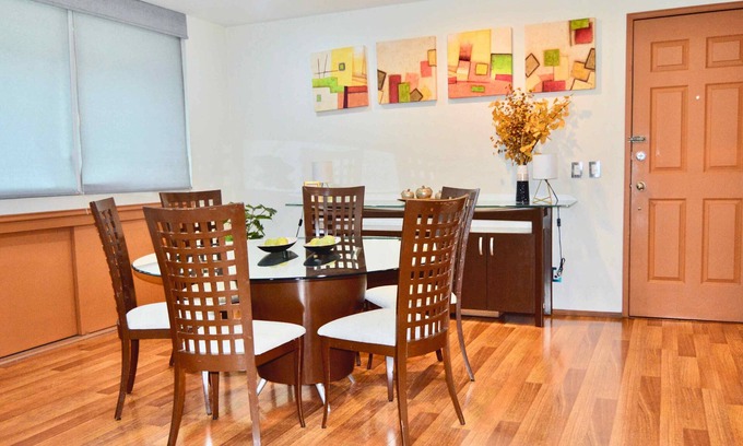 Benito Juarez Apartamento | Espacioso departamento en la Nápoles en Ciudad de México: cultura y comodidad