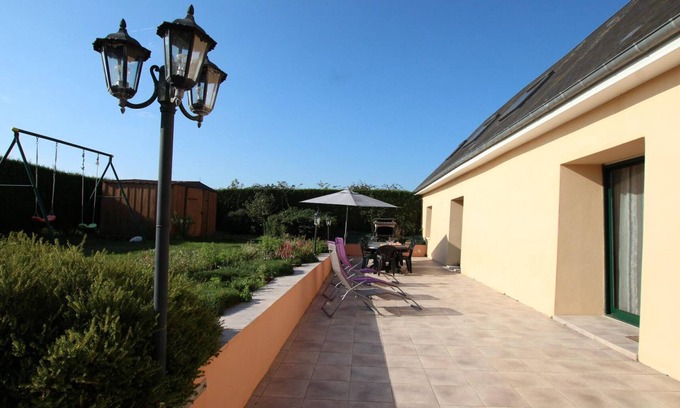 Cerences Cabaña | Casa familiar en Cérences: jardín, terraza, wifi, BBQ y mascotas bienvenidas