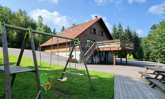 Le Grand Valtin Cabaña | Chalet familiar espacioso con spa, sauna y sala de juegos