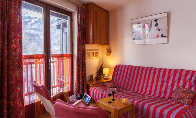 Monetier-les-Bains Apartamento | Apartamento espacioso cerca de pistas con WiFi gratuito y próximo a Les Grands Bains