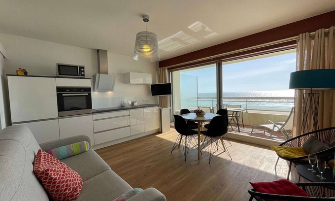 Saint-Hilaire-de-Riez Apartamento | Amplio estudio cabina 4 pers, balcón, renovado, cerca del mar, Saint-Hilaire-de-Riez