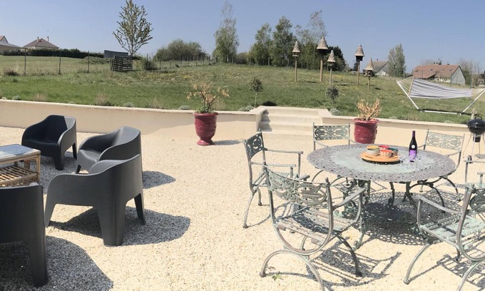 Vallieres-les-Grandes Cabaña | Casa rural con jardín cerca de castillos y ZooParc de Beauval