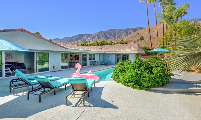 Indian Canyon Casa | Spacious & fun Indian Canyons retreat 4BR 3.5BA w/pool, spa & casita