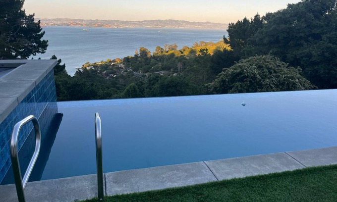 Tiburon Casa | Spacious Gated Estate with Pool, Hot Tub, & Breathtaking Ocean Views in Tiburon.
