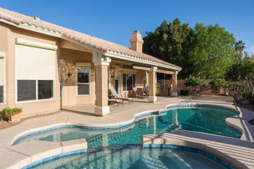 Palm Valley Casa | Spacious golf course house with pool heater, spa