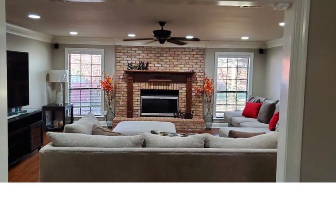 Bossier City Casa | Spacious home near Barksdale Air Force Base