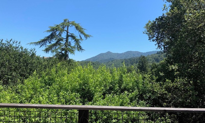 Fairfax Casa | Spacious home with epic views in mountain bike and live music paradise