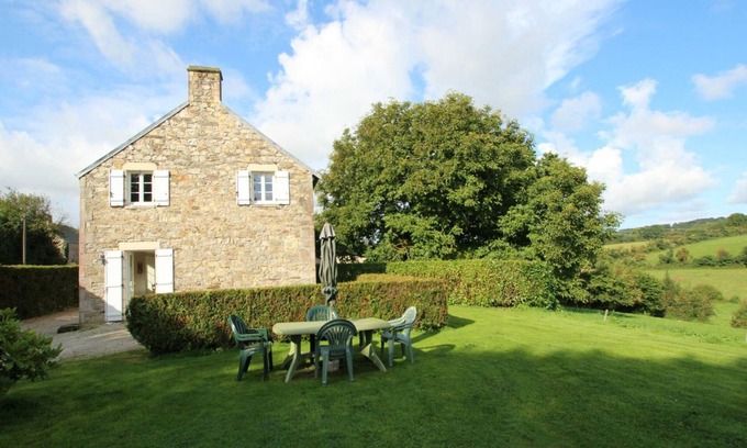 Cotentin Cabaña | Casa confort para 10 pers. en Bricquebec: jardín, chimenea, internet, mascotas OK