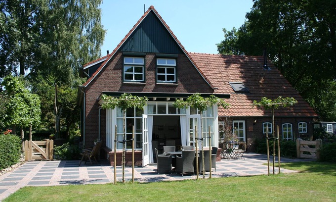 Groenlo Otro | espaciosa casa, 4-6 personas, sauna, jardín de invierno, jardín, cuarto de baño de lujo