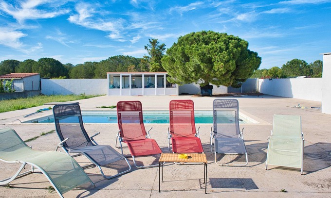Cabestany Casa | Spacious house with garden and private pool