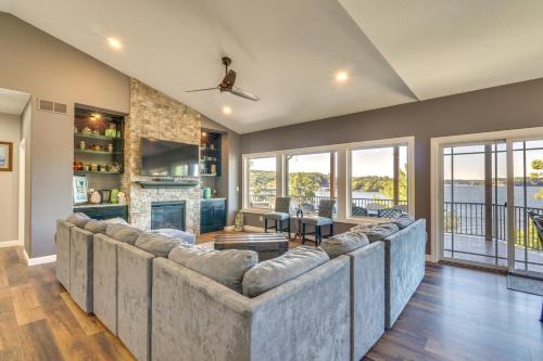 Linn Creek Casa | Spacious Lake of the Ozarks Escape with Deck and Views