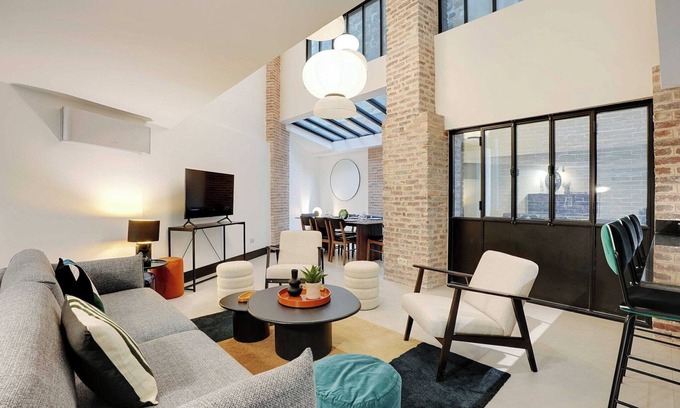 Montmartre Apartamento | Amplio loft - 4BR/7P - Montmartre - Sacré-Coeur