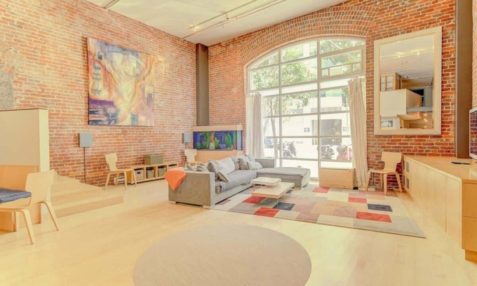 Rincon Hill Apartamento | Amplio Loft histórico de lujo en el centro de SF