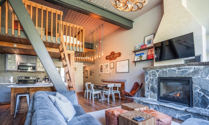 Silver Star Mountain Condominio | Spacious Mountain Retreat w/ Beautiful Loft! – Perfect for small groups!