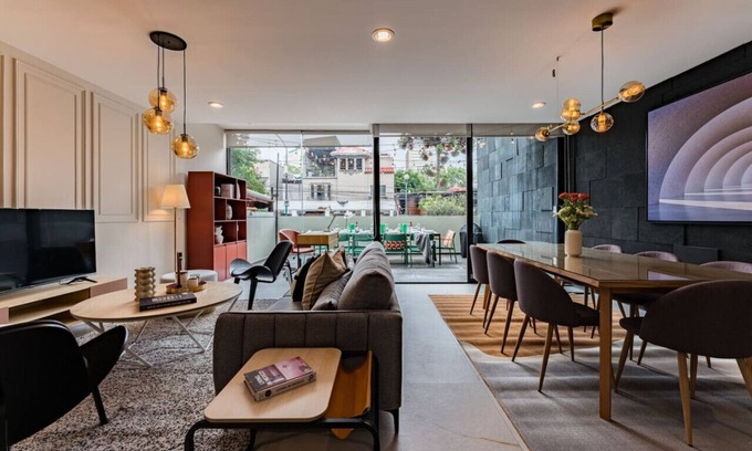 Polanco Apartamento | Spacious Polanco Retreat with Complete Amenities, Steps from Lincoln Park