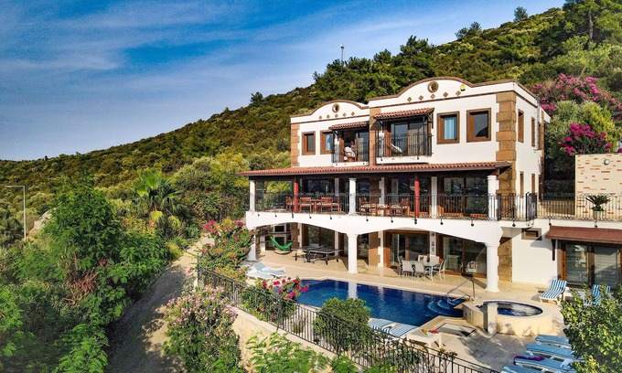 Torba Villa | Espaciosa villa familiar privada con impresionantes vistas