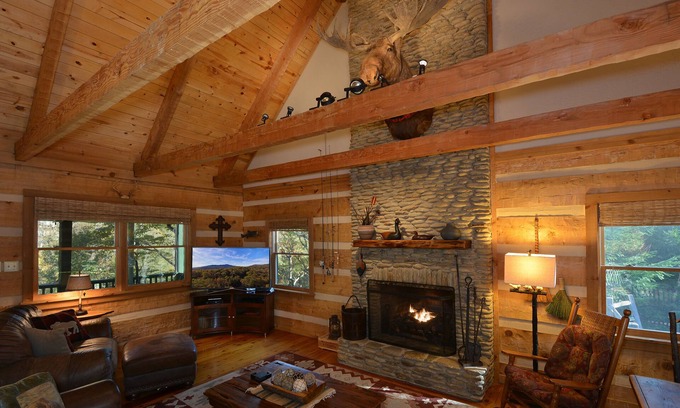 Seven Devils Cabina | 20% de descuento - Moose Creek Lodge – Impresionante lujo rústico - Minutos a Boone