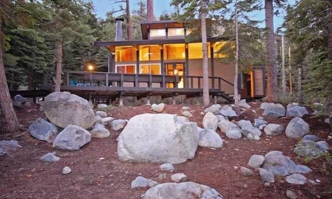 Alpine Meadows Cabina | Amplia escandinava-Style 4 BR casa en Alpine Meadows