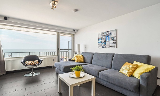 Blankenberge Apartamento | Apartamento frente al mar con vista al mar