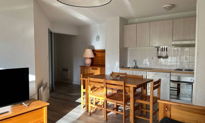 Peyragudes Apartamento | Apartamento acogedor para 6 personas con acceso a pistas y impresionantes vistas en Peyragudes
