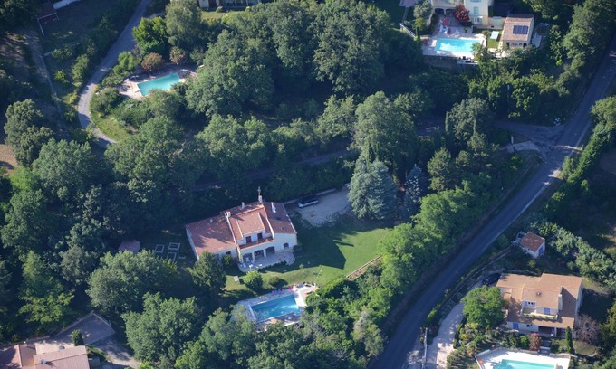 Savasse Casa | Amplia Villa con piscina ladera en Drôme (Savasse)