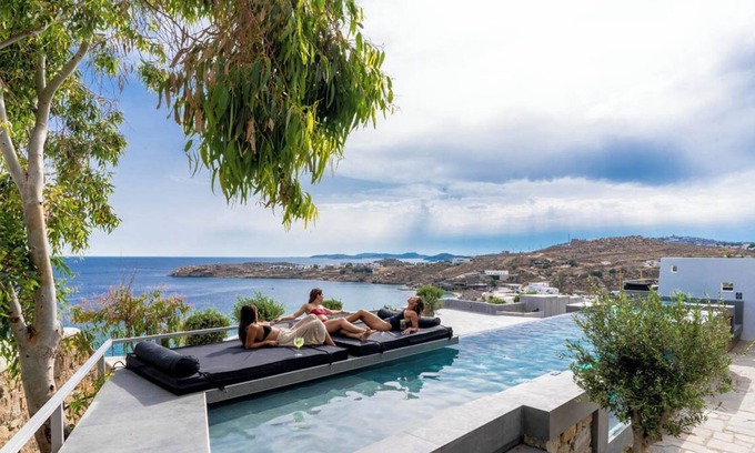 Paradise Villa | Votsalaki Boutique Resort - VILLA ESPACIOSA DE DOS DORMITORIOS