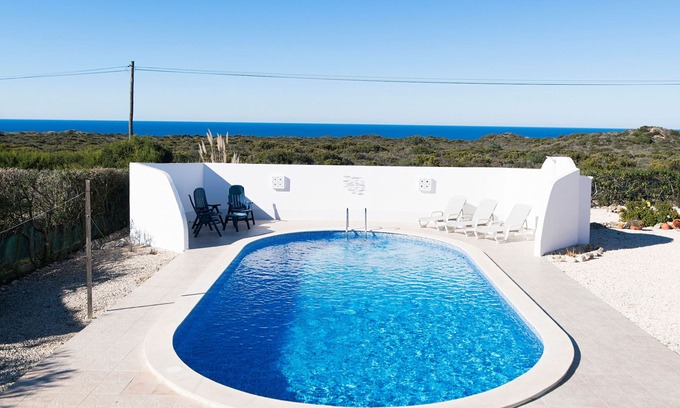 Aljezur Casa | Amplia villa con vistas al mar y piscina