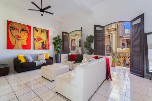 Old San Juan Apartamento | Spanish Penthouse Historic Mansion Private Patio