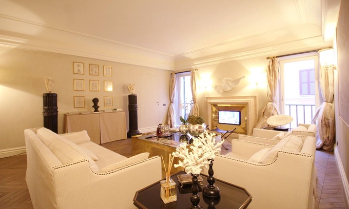 Rione IV Campo Marzio Apartamento | Apartamento de lujo en la Plaza de España